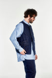 Light OZ Denim Field Vest/HNVT-027