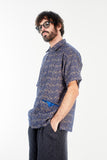 GAUZE EMB SHIRT/HNSH-039