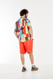Linen Herringbone Shorts/HNPT-076