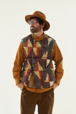 Print Middle Layer Down Vest/HNDN-030