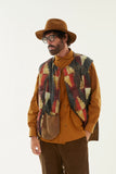 Print Middle Layer Down Vest/HNDN-030