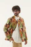 Print Middle Layer Down Jacket/HNDN-029