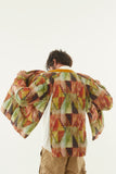 Print Middle Layer Down Jacket/HNDN-029