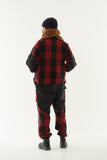 Buffalo Check 3way Collar Bush Hike Jacket/HNJK-067