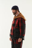 Buffalo Check 3way Collar Bush Hike Jacket/HNJK-067