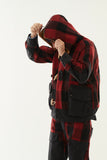 Buffalo Check 3way Collar Bush Hike Jacket/HNJK-067