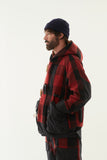 Buffalo Check 3way Collar Bush Hike Jacket/HNJK-067