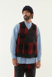 Buffalo Check Bush Hike Vest/HNVT-029