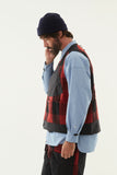 Buffalo Check Bush Hike Vest/HNVT-029