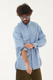 Stand Collar Big Work Shirts/HNSH-040