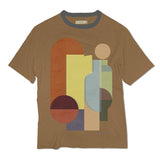 Back Seam Print T-Shirt/HNCS-021