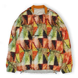 Print Middle Layer Down Jacket/HNDN-029