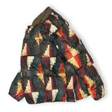 Print Middle Layer Down Jacket/HNDN-029