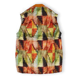 Print Middle Layer Down Vest/HNDN-030