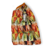 Print Middle Layer Down Vest/HNDN-030
