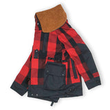 Buffalo Check 3way Collar Bush Hike Jacket/HNJK-067