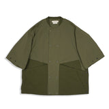 Side Snap Half Sleeve Jacket/HNSH-036