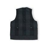 Buffalo Check Bush Hike Vest/HNVT-029