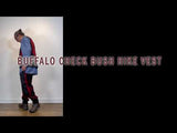 Buffalo Check Bush Hike Vest/HNVT-029