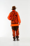 HORN TREE PRINT WOOL BOA PANTS/HNPT-062