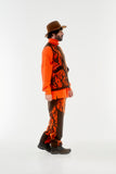 HORN TREE PRINT WOOL BOA VEST/HNVT-024