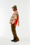 PRINT MIDDLE LAYER DOWN JACKET/HNDN-024