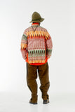 PRINT MIDDLE LAYER DOWN JACKET/HNDN-024