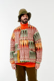 PRINT MIDDLE LAYER DOWN JACKET/HNDN-024