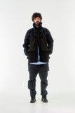 HORN TREE PRINT WOOL BOA JACKET/HNJK-053