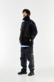 HORN TREE PRINT WOOL BOA JACKET/HNJK-053