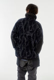 HORN TREE PRINT WOOL BOA JACKET/HNJK-053