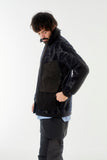 HORN TREE PRINT WOOL BOA JACKET/HNJK-053