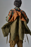 SHAWL COLLAR BOA DOWN JACKET/HNDN-009
