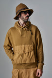 SHAWL COLLAR SWEAT HOODIE/HNCS-014