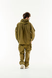 BACK PACK HOLDER HOODIE JACKET/HNJK-037
