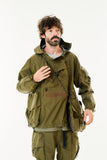 BACK PACK HOLDER HOODIE JACKET/HNJK-037
