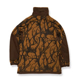 HORN TREE PRINT WOOL BOA JACKET/HNJK-053