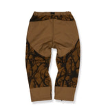 HORN TREE PRINT WOOL BOA PANTS/HNPT-062