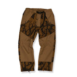 HORN TREE PRINT WOOL BOA PANTS/HNPT-062