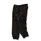 HORN TREE PRINT WOOL BOA PANTS/HNPT-062