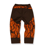 HORN TREE PRINT WOOL BOA PANTS/HNPT-062