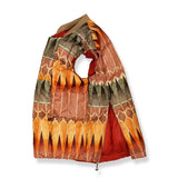 PRINT MIDDLE LAYER DOWN VEST/HNDN-025