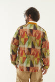 Print Middle Layer Down Jacket/HNDN-029