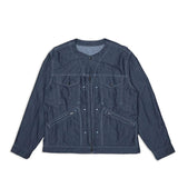 Nylon Denim Jacket/HNJK-081