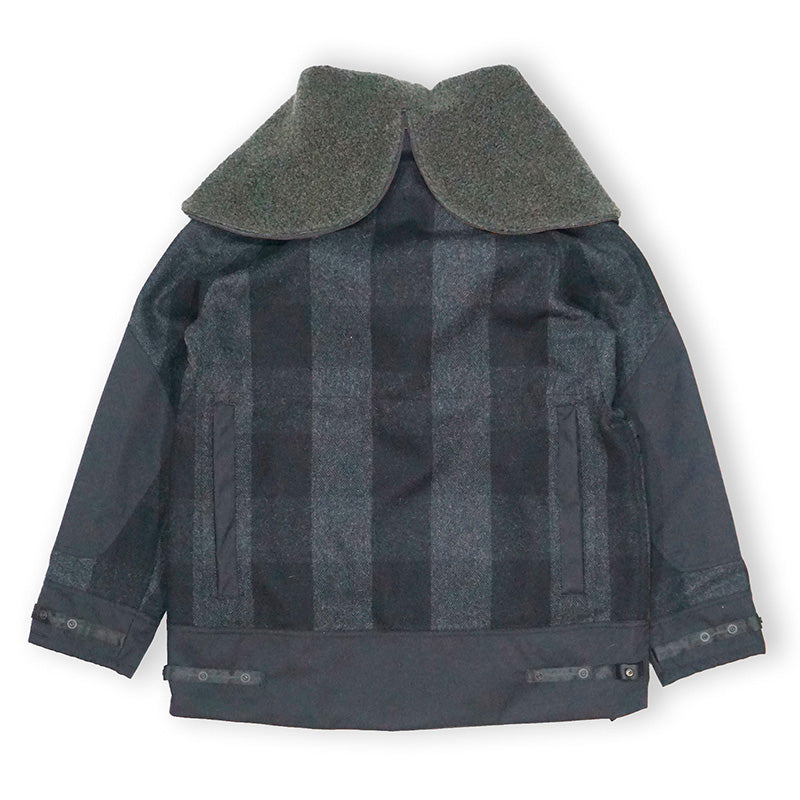 Buffalo Check 3way Collar Bush Hike Jacket/HNJK-067