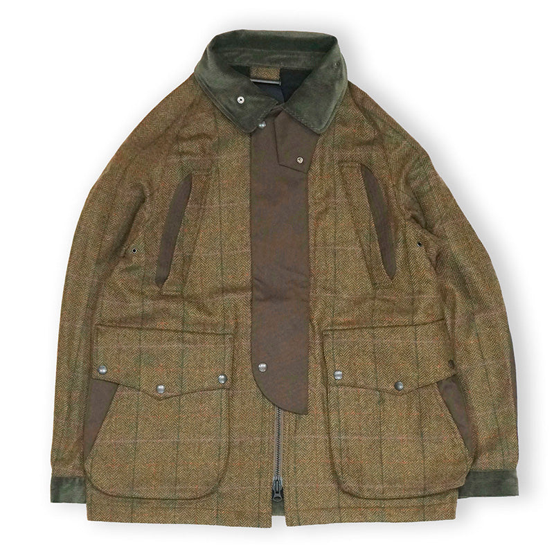 ジャケット・アウター block pattern tweed jacket block pattern tweed jacket