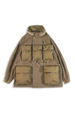 Soft Shell Double Action Stand Collar Hikers Jacket / HNJK-077