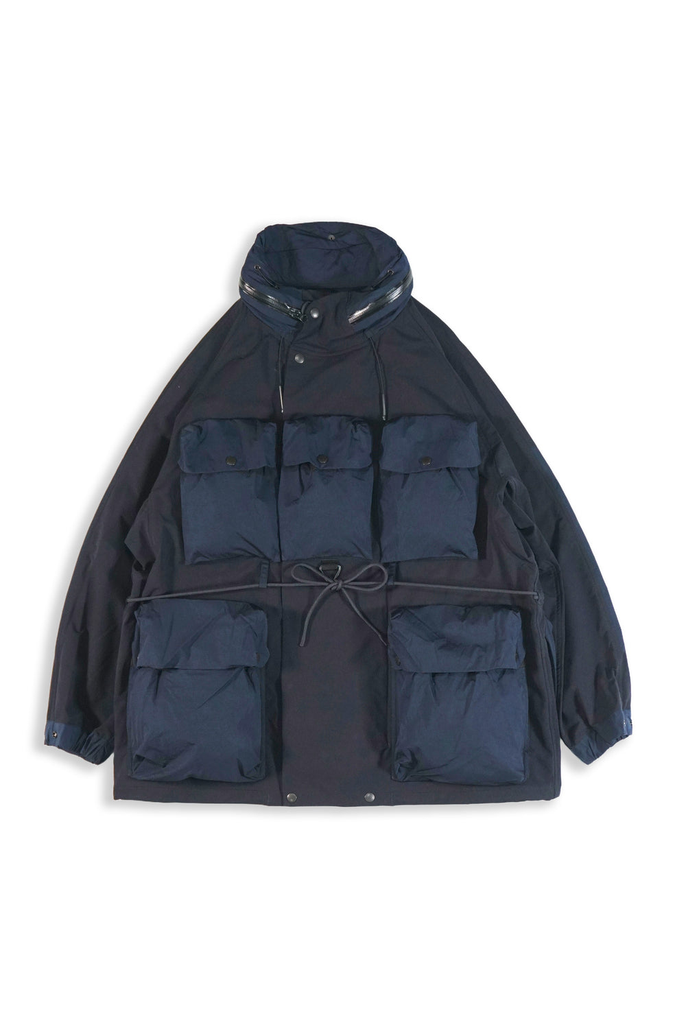 Soft Shell Double Action Stand Collar Hikers Jacket / HNJK-077
