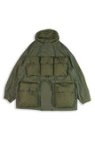 Soft Shell Double Action Stand Collar Hikers Jacket / HNJK-077