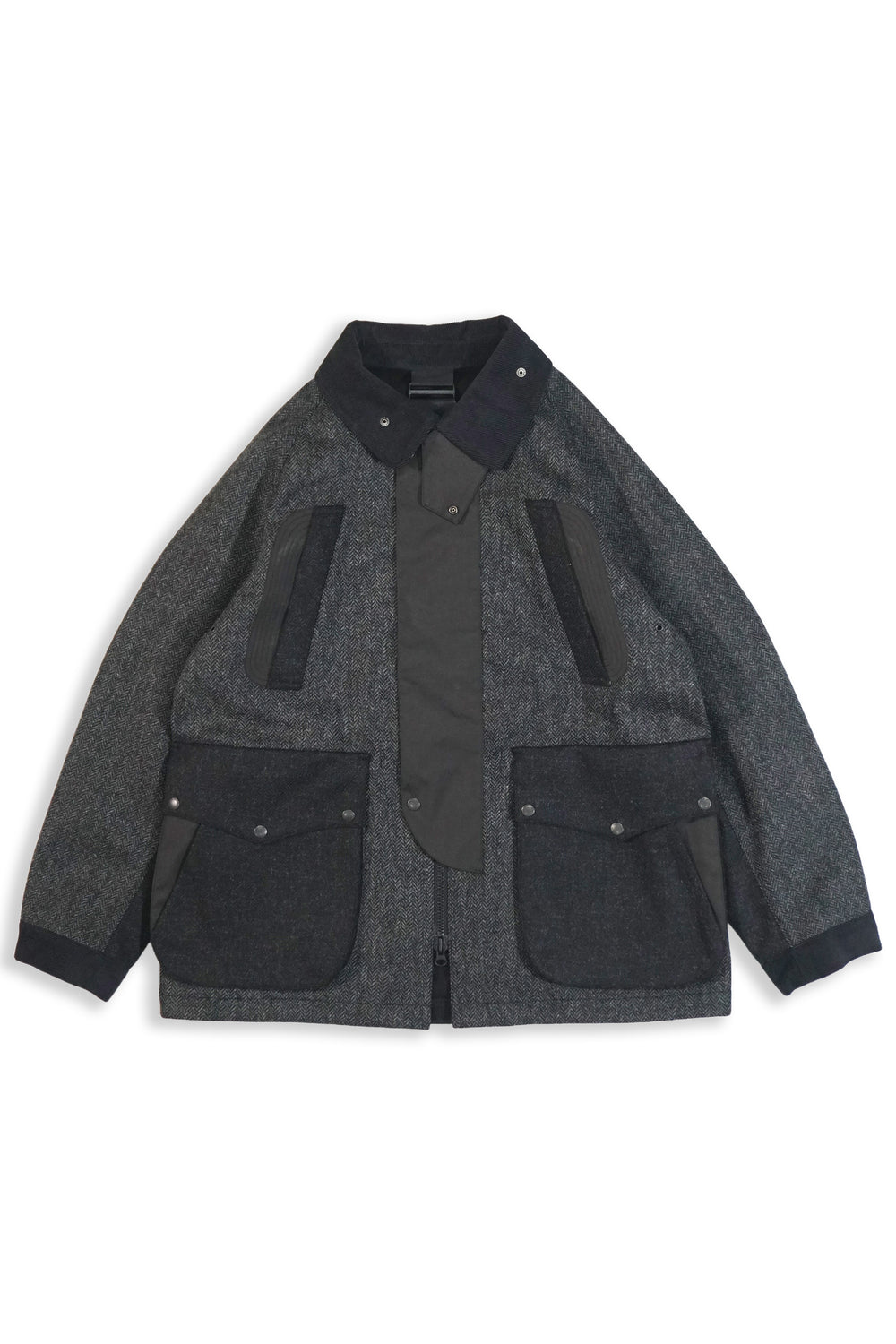 ジャケット 3 TAP Ordeal Tweed Jacket Moon Tweed 3Layered Jacket / HNJK-079 – norbit OFFICIAL